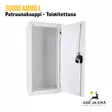 Suomi Ammo L patruunakappi - Asekaappi 1-10 aseelle - 6438347007507 - 11