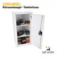 Suomi Ammo L patruunakappi - Asekaappi 1-10 aseelle - 6438347007507 - 2