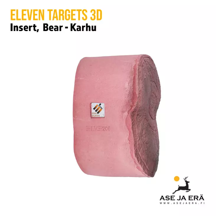 Eleven Targets 3D Seisovan Karhun vaihtoinsertti - 3D-eläintaulut - ELVaE20i - 1