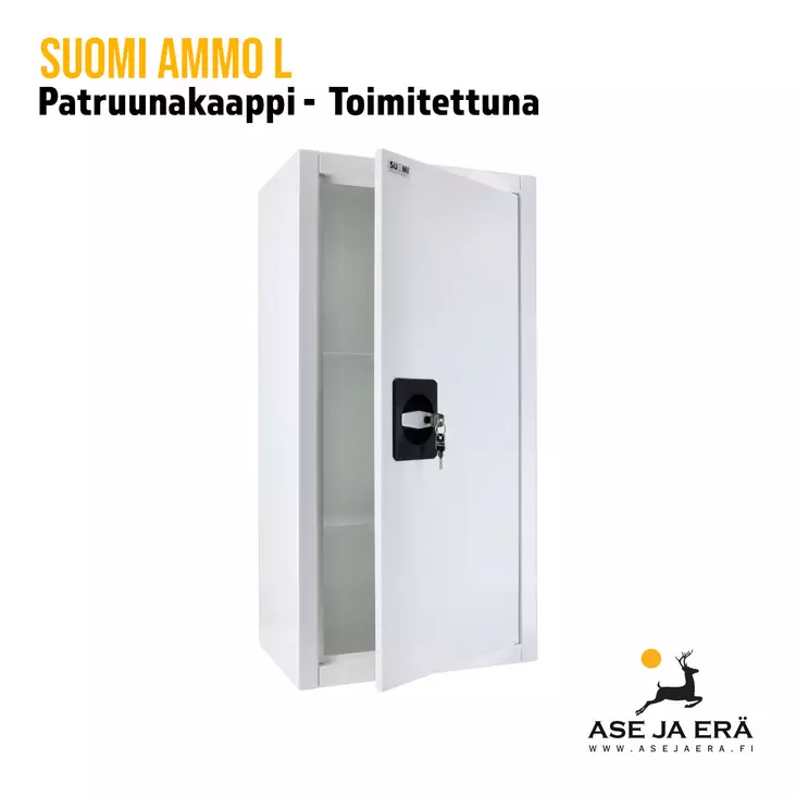 Suomi Ammo L patruunakappi - Asekaappi 1-10 aseelle - 6438347007507 - 1