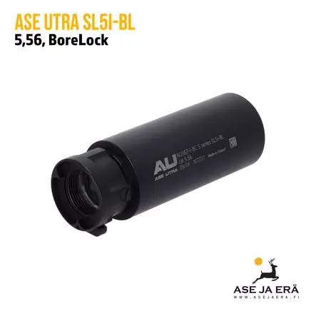 Ase Utra SL5i-BL 5.56 mm Black äänenvaimennin - Suujarrut ja liekinsammuttimet - AU367iBLBLACK - 2