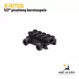 JS-Tactical 1/2" picatinny korotuspala, 4 uraa - Tukit, kiskot, kahvat ja bipodit - JSRT4L - 7