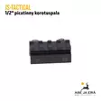 JS-Tactical 1/2" picatinny korotuspala, 4 uraa - Tukit, kiskot, kahvat ja bipodit - JSRT4L - 2
