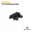 JS-Tactical 1/2" picatinny korotuspala, 4 uraa - Tukit, kiskot, kahvat ja bipodit - JSRT4L - 5