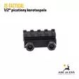 JS-Tactical 1/2" picatinny korotuspala, 4 uraa - Tukit, kiskot, kahvat ja bipodit - JSRT4L - 6