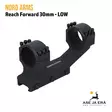 Nord Arms Reach Forward 30mm LOW - Oikea takaviiisto - Rengas- ja yksiosaiset kiikarinjalat - NASMRF30L - 10