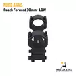 Nord Arms Reach Forward 30mm LOW - Takaapäin - Rengas- ja yksiosaiset kiikarinjalat - NASMRF30L - 9