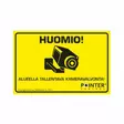 Valvontakyltti ja ikkunatarrat - Tarvikkeet riistakameroihin - 6438103003170 - 1