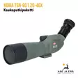 Kowa TSN-601 20-40x kaukoputkipaketti, runkoputki ja okulaari etuviistosta suoja paikoillaan - Valmiit kaukoputket - 4987067391158VELBO - 10