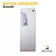 Nor-Lyx NL-1000 asekaappi 16 aseelle Nou - Asekaappi 11-19 aseelle - 293160Nouto - 1