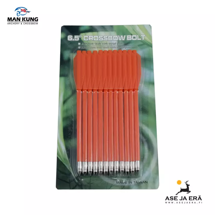 Man Kung pistoolijousen nuoli 12kpl oranssi - Muut nuolet - MKPLO - 1