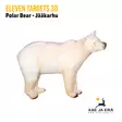 Eleven Targets 3D-taulu Jääkarhu vaihtoinsertillä - 3D-eläintaulut - ELVaE54P - 2