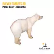 Eleven Targets 3D-taulu Jääkarhu vaihtoinsertillä - 3D-eläintaulut - ELVaE54P - 3