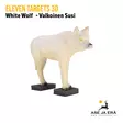 Eleven Targets 3D-taulu Valkoinen Susi vaihtoinsertillä - 3D-eläintaulut - ELVaE53P - 1