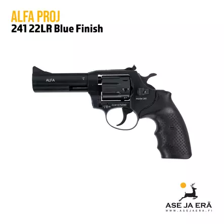 Alfa Proj 241 Blue finish 4" 22LR pienoisrevolveri - Pienoisrevolverit - alfaproj24122lr - 2