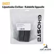 Ghost 360 Civilian lipastasku 2:lle lippaalle - Myyntipakkaus EAN näkyvissä - Lipastaskut ja patruunapidikkeet - GI03MGDSB - 11