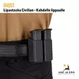 Ghost 360 Civilian lipastasku 2:lle lippaalle - Mallinpäälla lippaat paikoillaan - Lipastaskut ja patruunapidikkeet - GI03MGDSB - 7