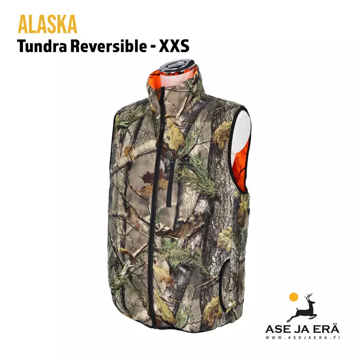 Alaska Tundra Reversible toppaliivi XXS, yleiskuva edestä BlindMax HD - Fleece- ja lämpöliivit - 516330XXS - 2