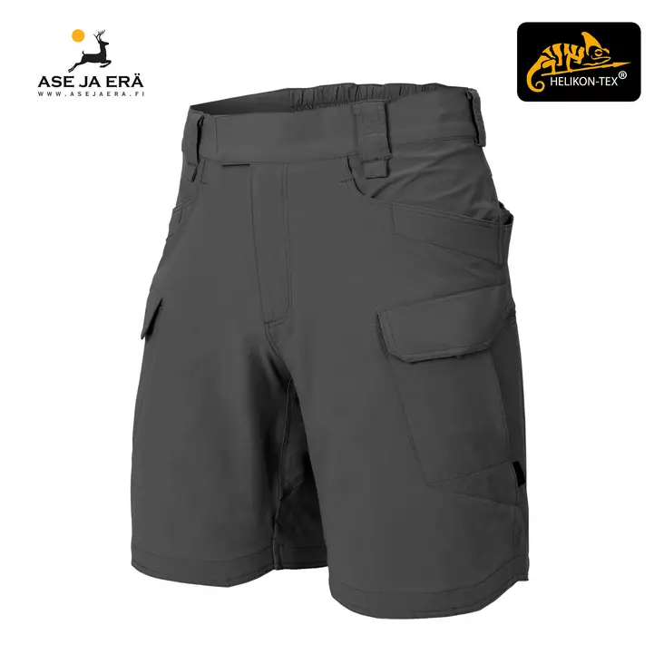 Helikon-Tex Outdoor Tactical -shortsit 8,5 shadow grey - Shortsit ja hameet - SPOTSVL35S - 1