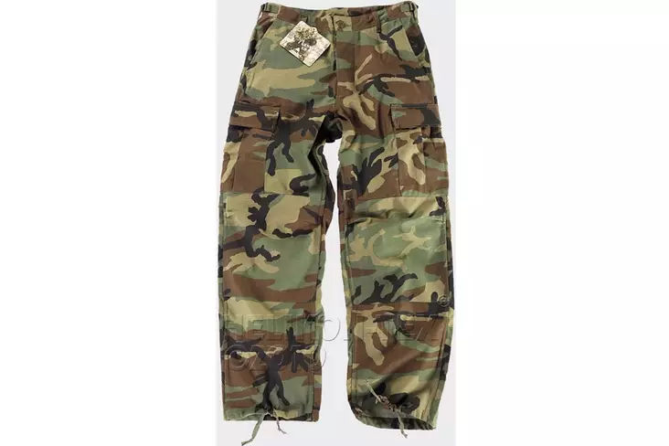 Helikon BDU Battle Dress Uniform housut US Woodland - Housut - 2049443655338XS - 3