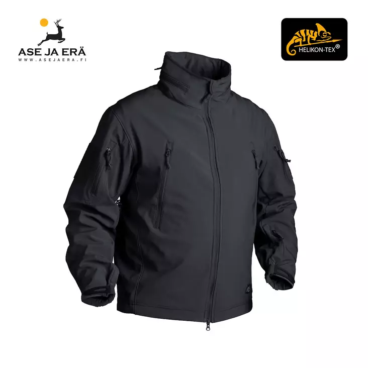 Helikon-Tex Gunfighter Windblocker takki, Musta - yleiskuva etuviistosta - Takit - KUGUNFM01XS - 1