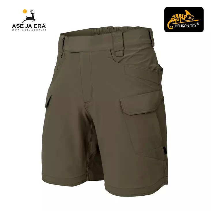 Helikon Outdoor Tactical shortsit 8,5 taiga green - Shortsit ja hameet - SPOTSVL09S - 1