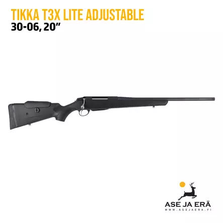 Tikka T3x Lite Adjustable kivääri - Pulttilukkoiset kiväärit - TF1T29YL103MT - 2