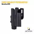 Ghost Civilian SF holster Beretta APX-RH - IPSC kotelot - CSFB145T - 11