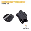 Ghost Civilian SF holster Beretta APX-RH - IPSC kotelot - CSFB145T - 19