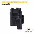 Ghost Civilian SF holster pistoolikotelo aseelle ja valaisimelle - IPSC kotelot - CSFB01T - 112