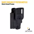 Ghost Civilian SF holster pistoolikotelo aseelle ja valaisimelle - IPSC kotelot - CSFB01T - 13