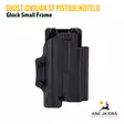 Ghost Civilian SF holster pistoolikotelo aseelle ja valaisimelle - IPSC kotelot - CSFB01T - 10