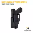 Ghost Civilian SF holster pistoolikotelo aseelle ja valaisimelle - IPSC kotelot - CSFB01T - 5