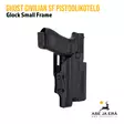 Ghost Civilian SF holster pistoolikotelo aseelle ja valaisimelle - IPSC kotelot - CSFB01T - 9
