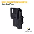 Ghost Civilian SF holster pistoolikotelo aseelle ja valaisimelle - IPSC kotelot - CSFB01T - 15
