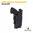 Ghost Civilian SF holster pistoolikotelo aseelle ja valaisimelle - IPSC kotelot - CSFB01T - 107
