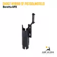 Ghost Hybrid SF holster Beretta APX Oik - IPSC kotelot - HSFB145T - 11