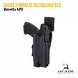 Ghost Hybrid SF holster Beretta APX Oik - IPSC kotelot - HSFB145T - 2