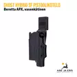 Ghost Hybrid SF holster Beretta APX Vas - IPSC kotelot - HSFB146T - 17