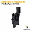 Ghost Hybrid SF holster Beretta APX Vas - IPSC kotelot - HSFB146T - 15