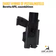 Ghost Hybrid SF holster Beretta APX Vas - IPSC kotelot - HSFB146T - 6