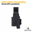Ghost Hybrid SF holster Beretta APX Vas - IPSC kotelot - HSFB146T - 10