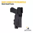 Ghost Hybrid SF holster pistoolikotelo aseelle ja valaisimelle - IPSC kotelot - HSFB01T - 2