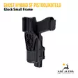Ghost Hybrid SF holster pistoolikotelo aseelle ja valaisimelle - IPSC kotelot - HSFB01T - 7