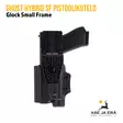 Ghost Hybrid SF holster pistoolikotelo aseelle ja valaisimelle - IPSC kotelot - HSFB01T - 6