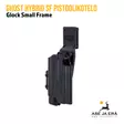 Ghost Hybrid SF holster pistoolikotelo aseelle ja valaisimelle - IPSC kotelot - HSFB01T - 17