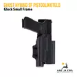 Ghost Hybrid SF holster pistoolikotelo aseelle ja valaisimelle - IPSC kotelot - HSFB01T - 1
