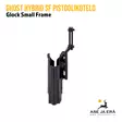 Ghost Hybrid SF holster pistoolikotelo aseelle ja valaisimelle - IPSC kotelot - HSFB01T - 16