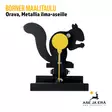 Oravamaalitaulu ilma-aseille -metallia - Liikkuvat maalitaulut - TG1SquirrelTarget - 18
