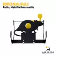 Rottamaalitaulu ilma-aseille -metallia - Liikkuvat maalitaulut - TG2RatTarget - 9
